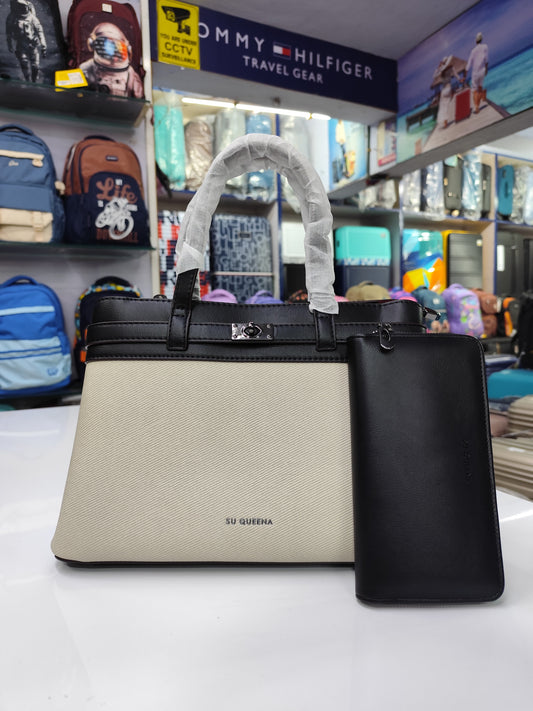Women's Handbag with Premium Wallet