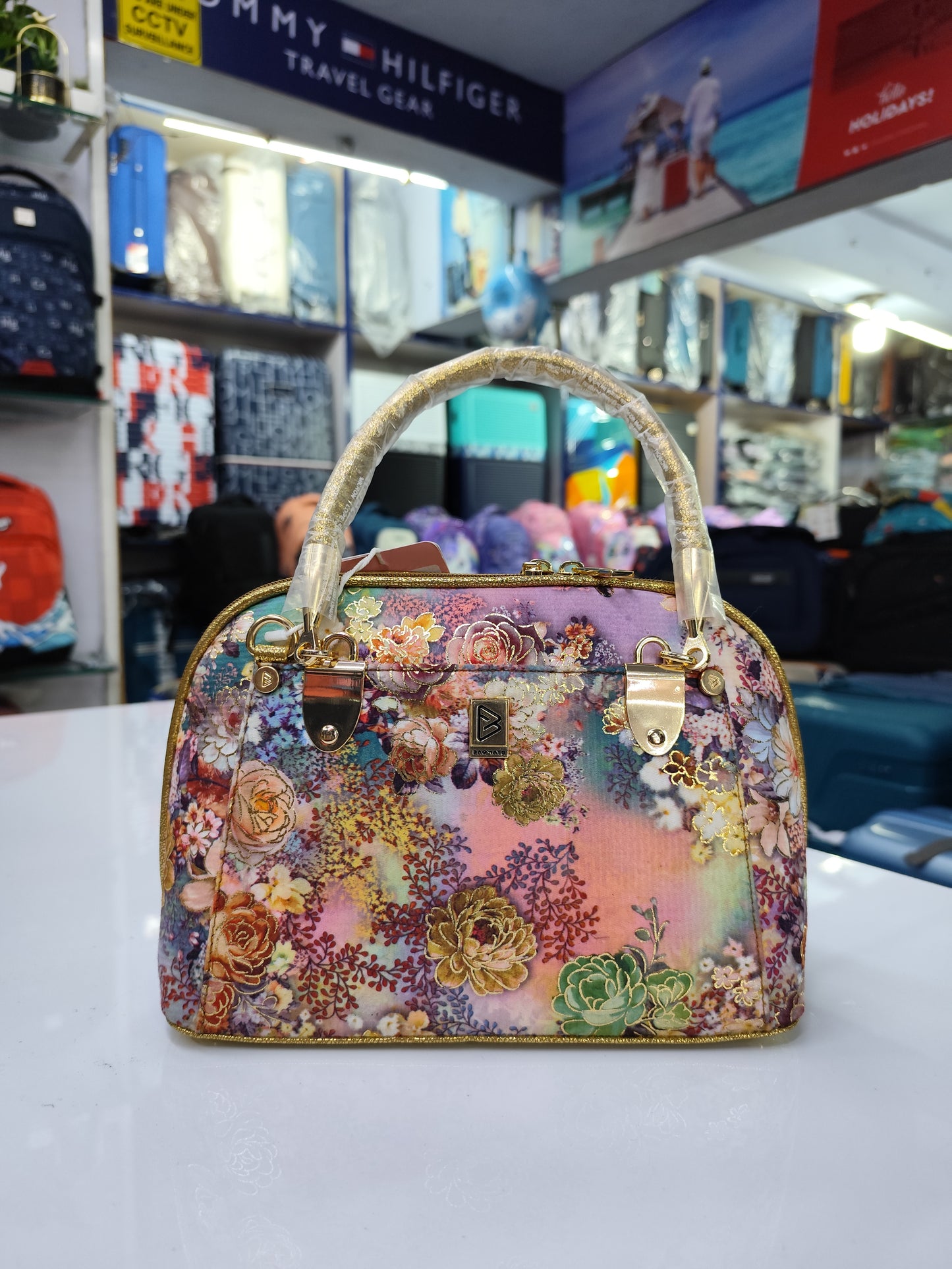 BM Floral Luxe Handbag