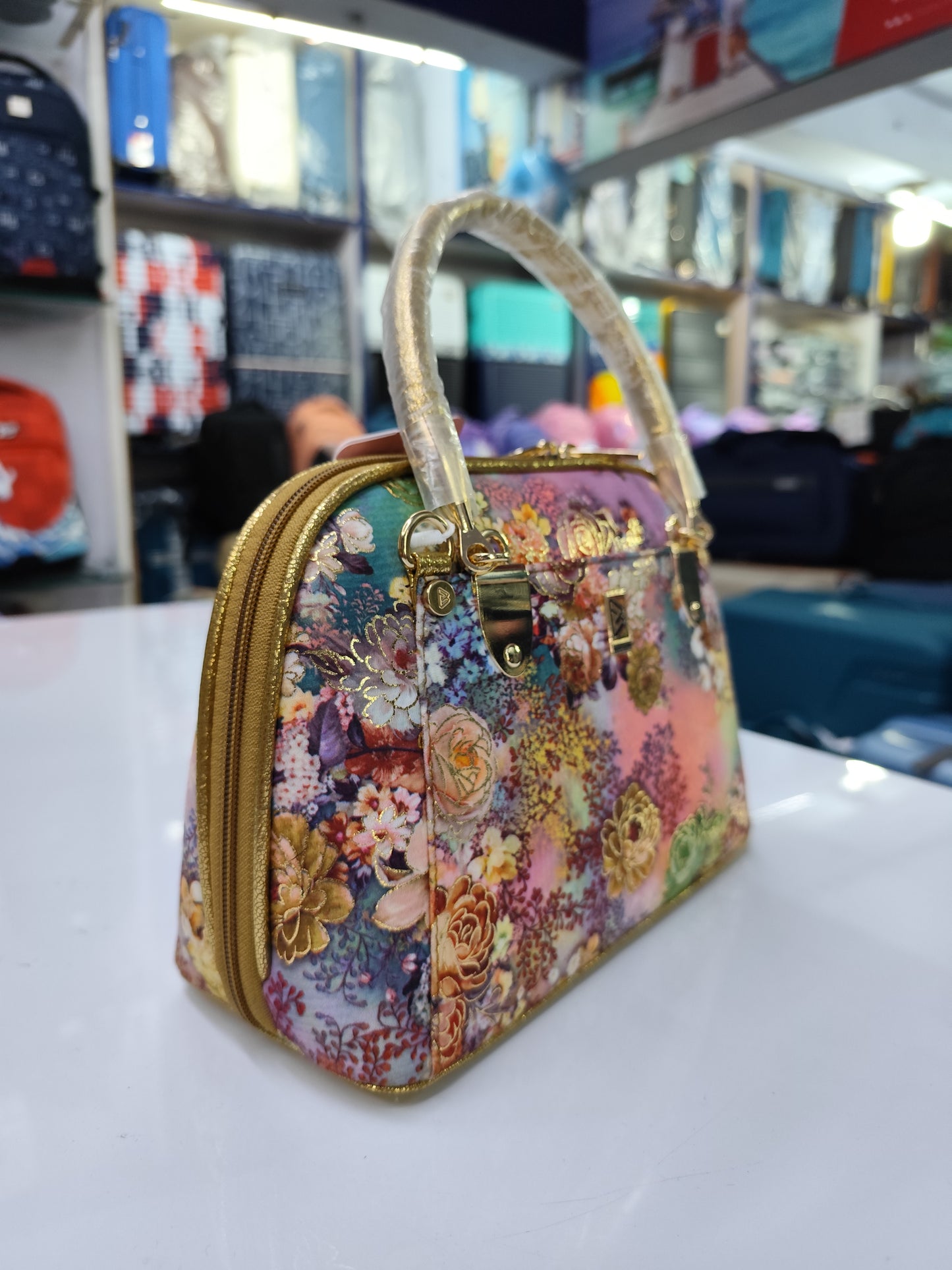 BM Floral Luxe Handbag