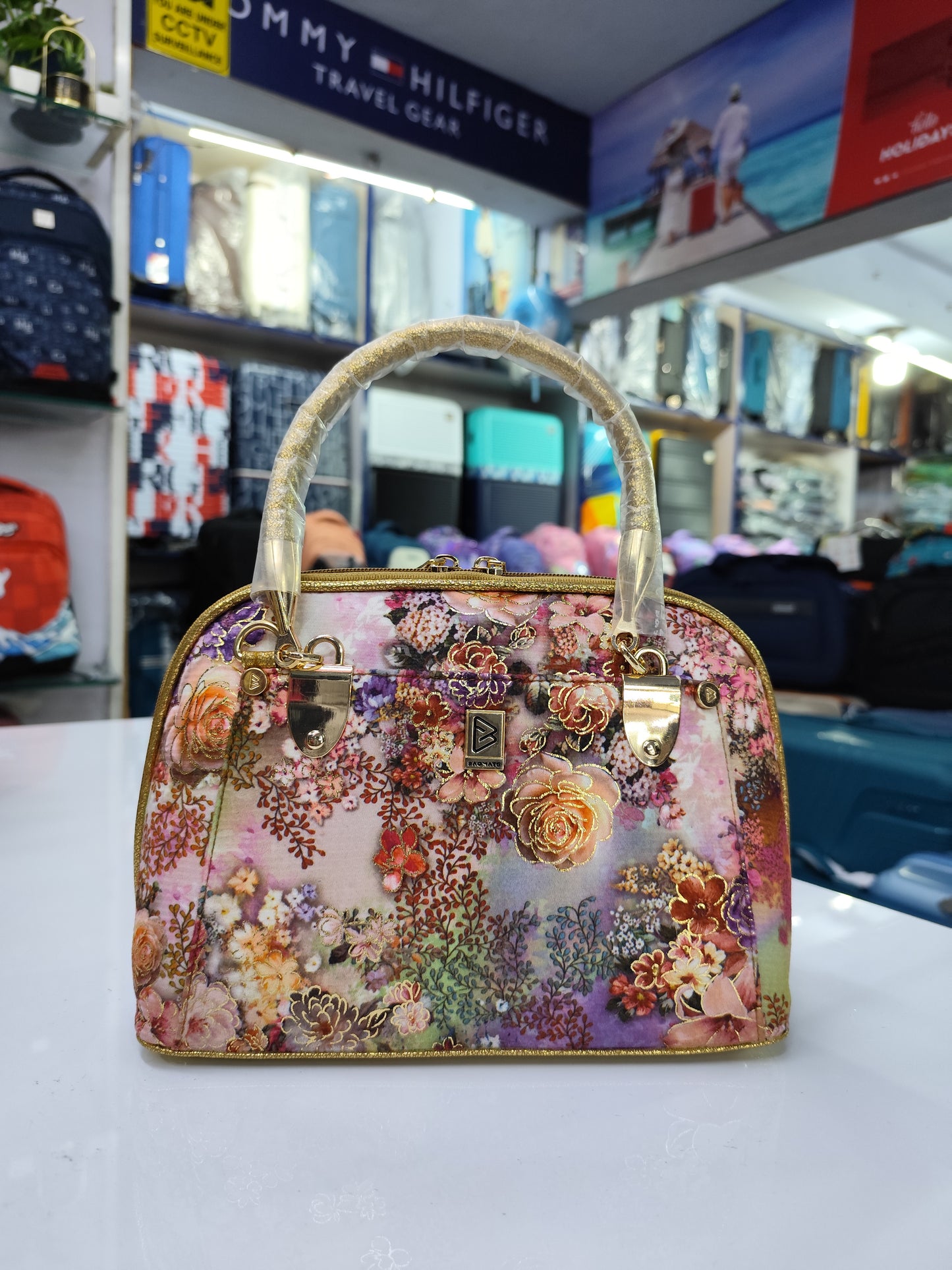 BM Floral Luxe Handbag
