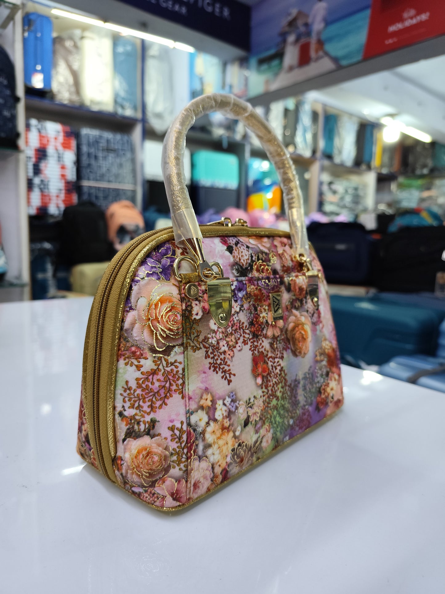 BM Floral Luxe Handbag