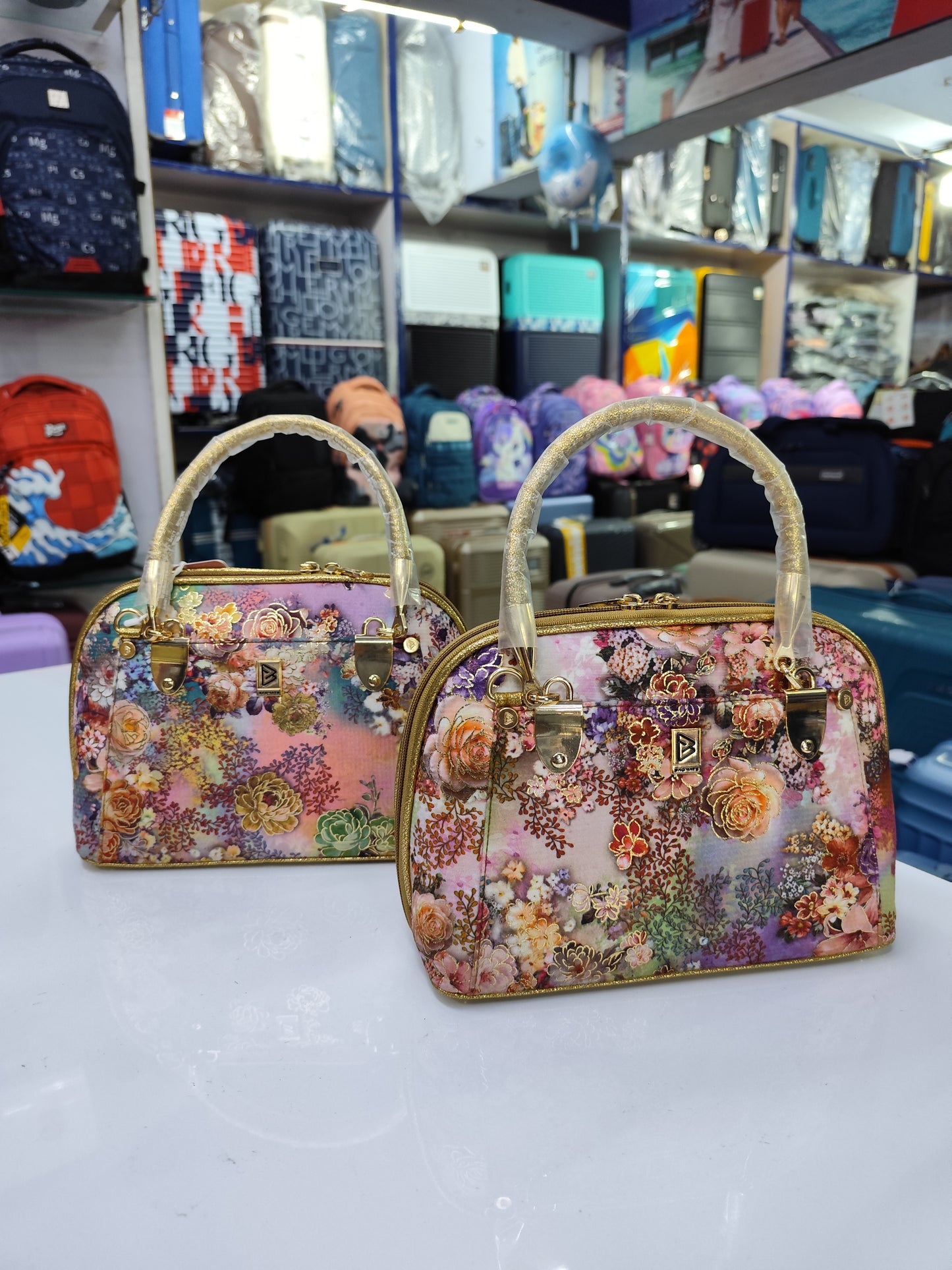 BM Floral Luxe Handbag