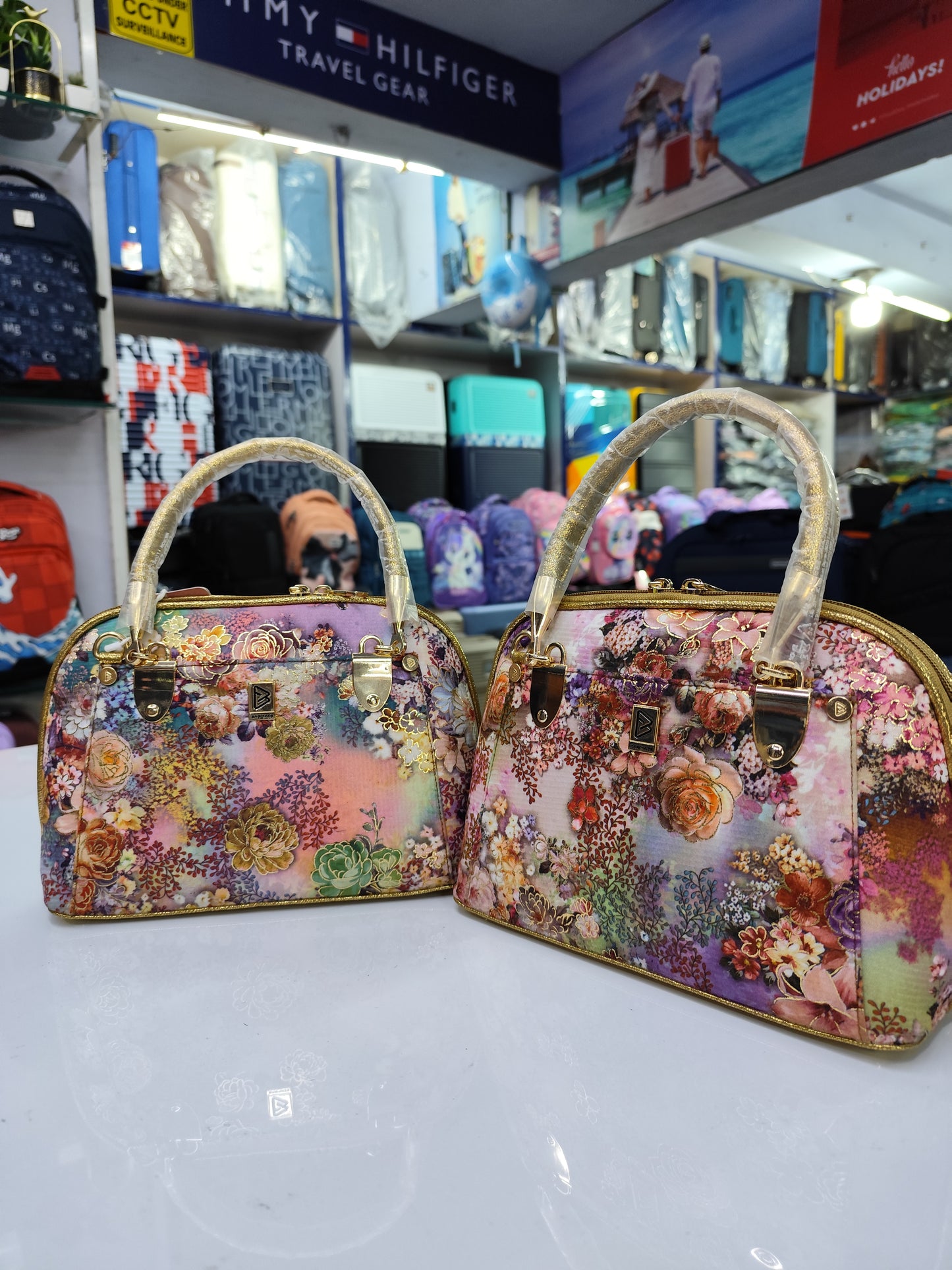BM Floral Luxe Handbag
