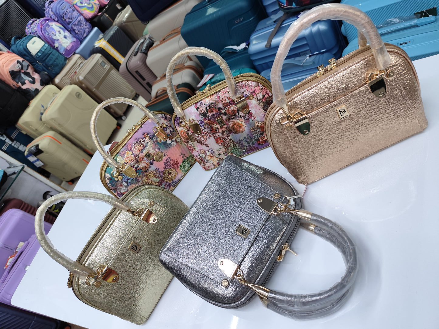 BM Floral Luxe Handbag