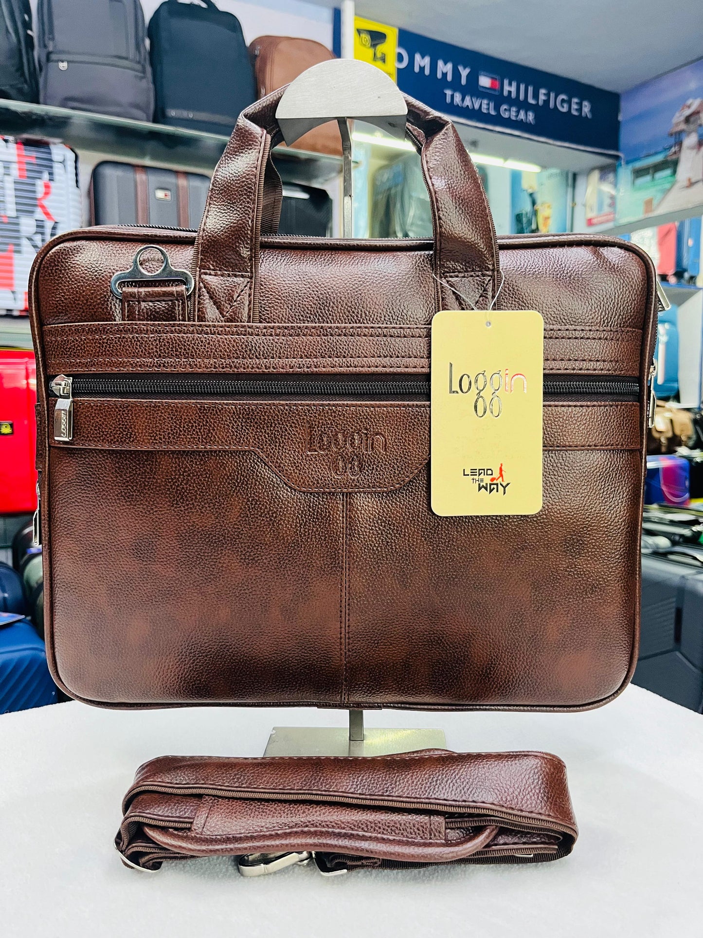 Leather Office Bag FF 9158