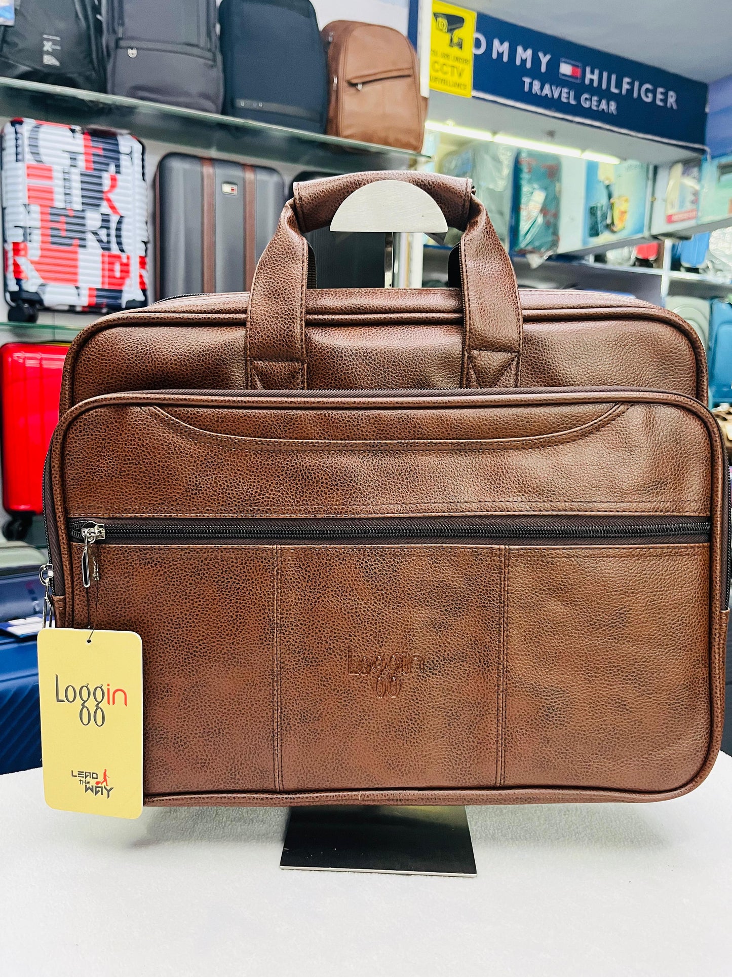 Leather Office Bag FF 9105