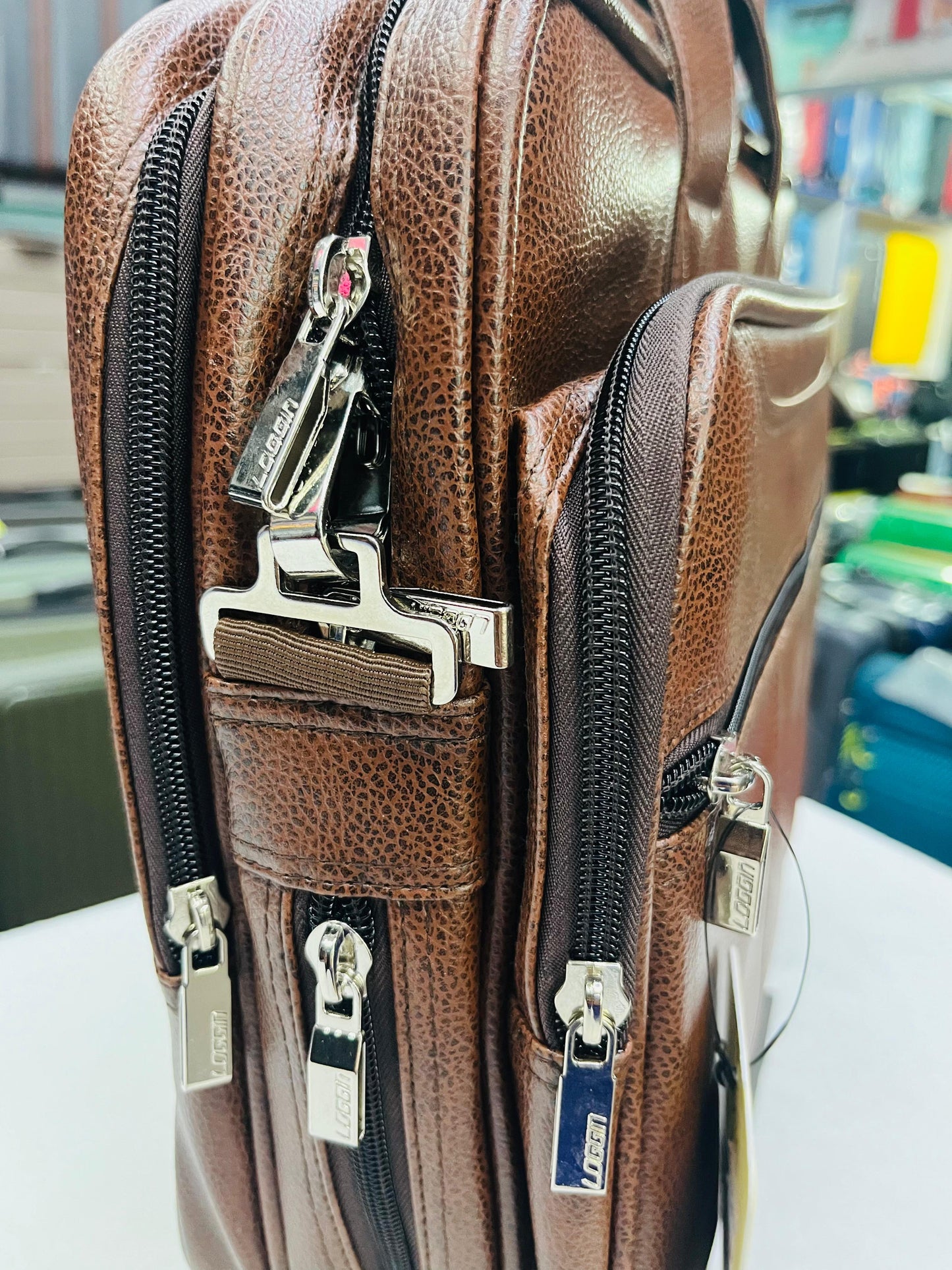 Leather Office Bag FF 9105
