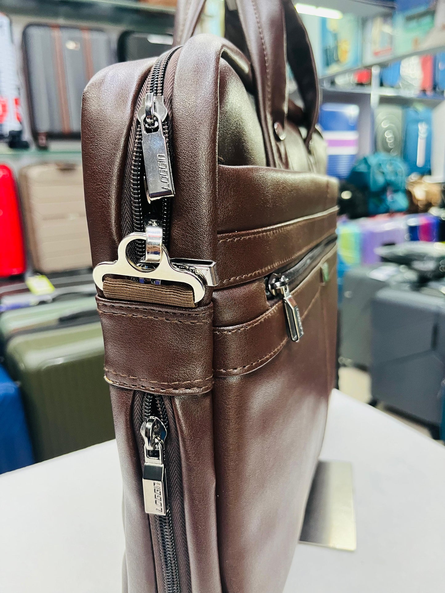 Leather Office Bag FF 9174